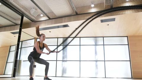 preview for 15 Battle Ropes Moves to Blast Your Body