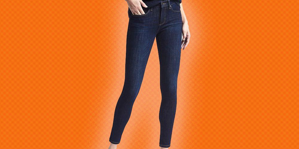 Happening Plus Size Women- Stretchable- Mid Rise - Slim Boot Cut Jeans -  Shaded - Dark Blue/mid Blue