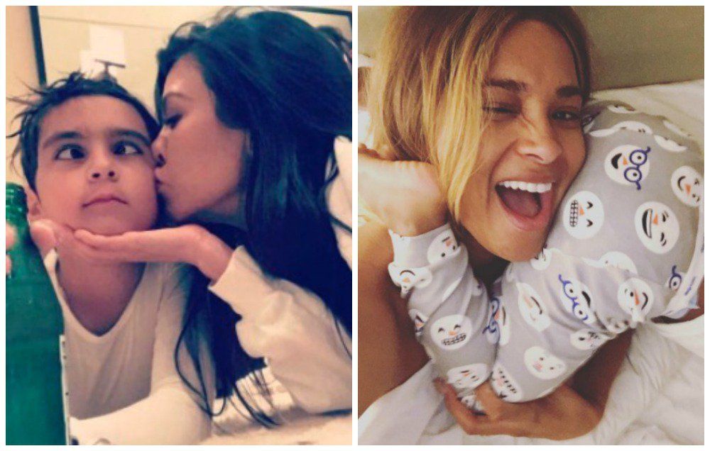Celebrity moms' real parenting moments