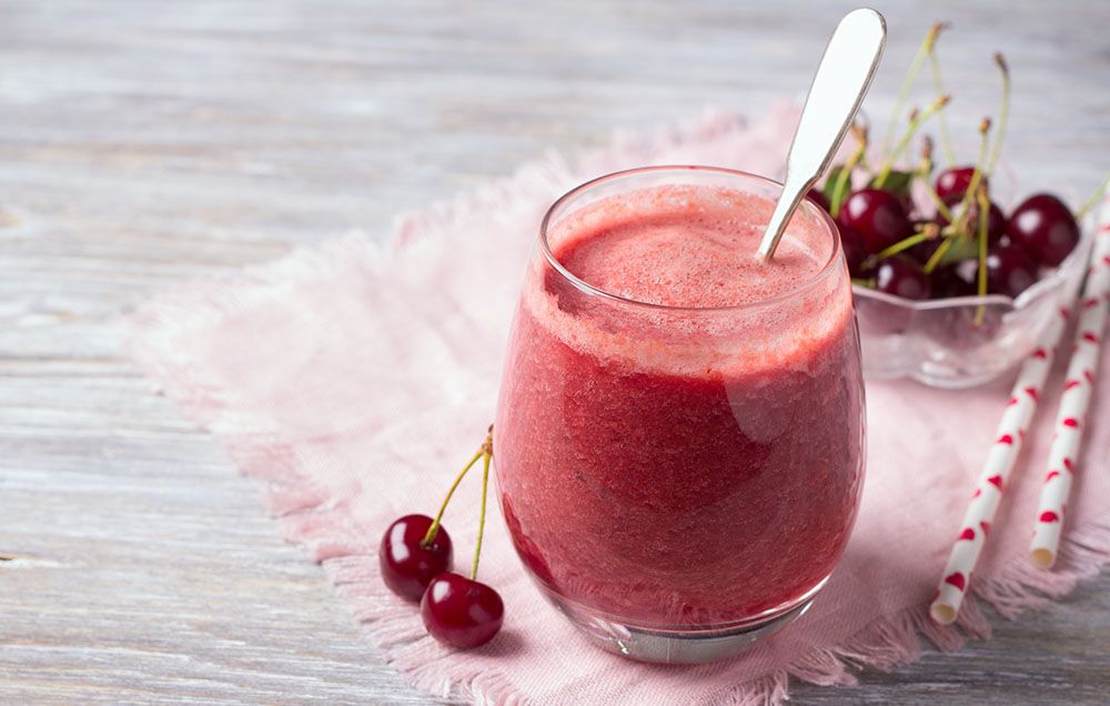 cherry smoothie inflammation