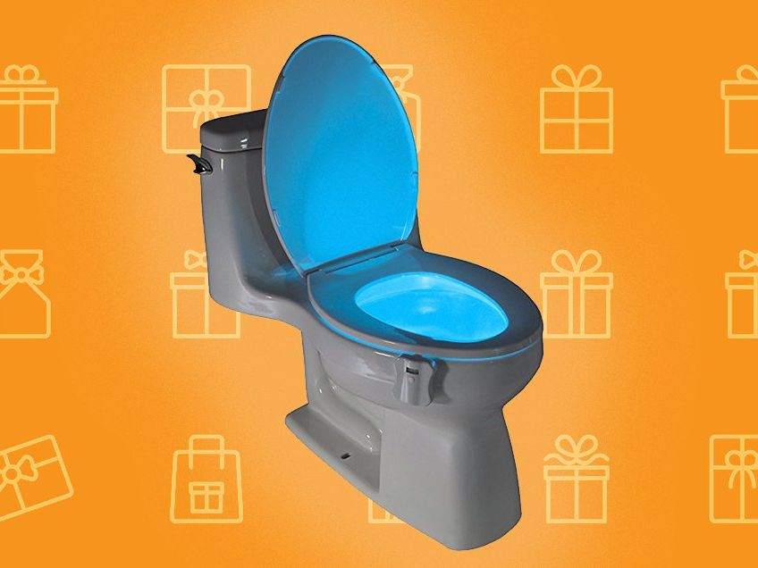 Super Cool LED Night Light for Toilet Seat (8 Different Colours