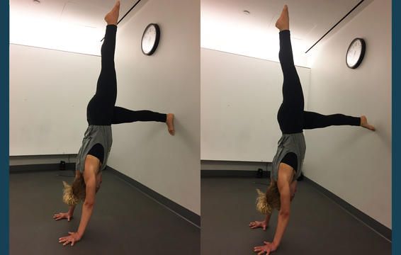 Handstand Scorpion Yoga Pose Guide - Kaylala