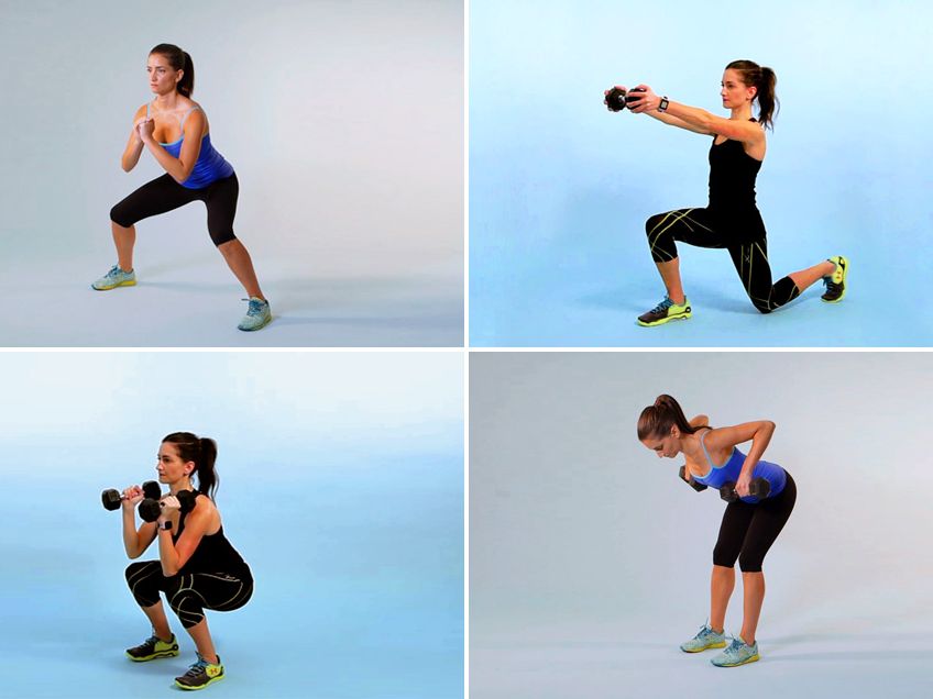 At-Home Workout Women's Health