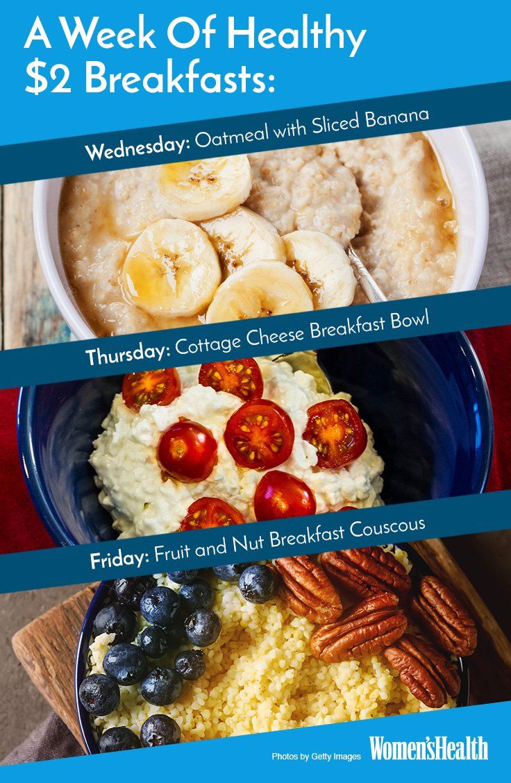 Budget-friendly breakfast choices