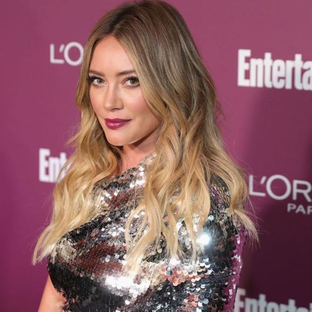 hilary duff entertainment weekly red carpet