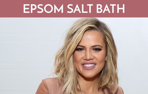 Khloe Kardashian’s Epsom Salt Post-Workout Bath