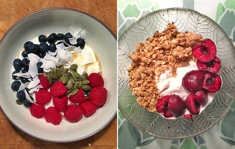 greek yogurt for breakfast every day toppings