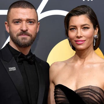 jessica biel and justin timberlake at 2018 golden globes