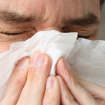 Man ruptures throat holding in sneeze