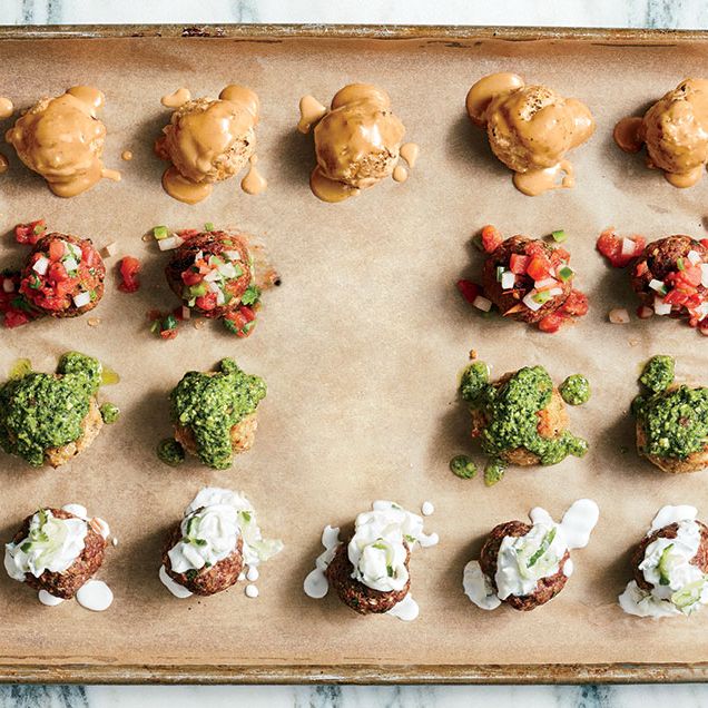 Reinvented meatball recipes