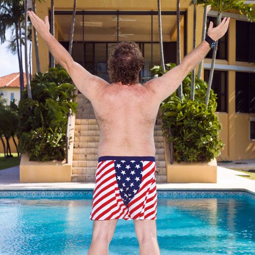 7 Men in Swimsuits, Ranked in Order of How Uncomfortable They Make Us Feel