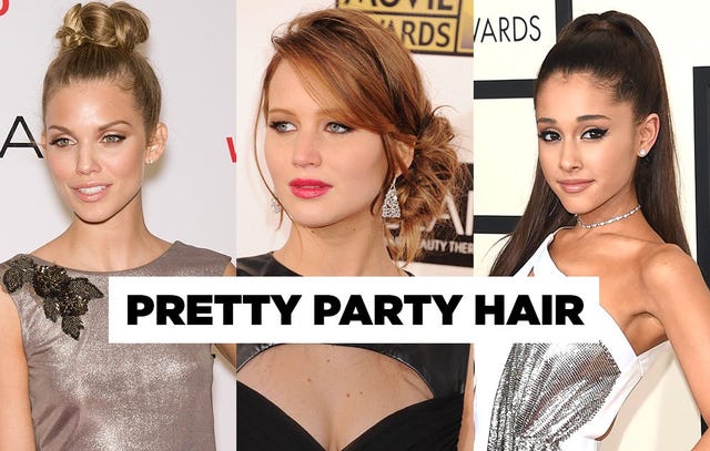 black tie hair