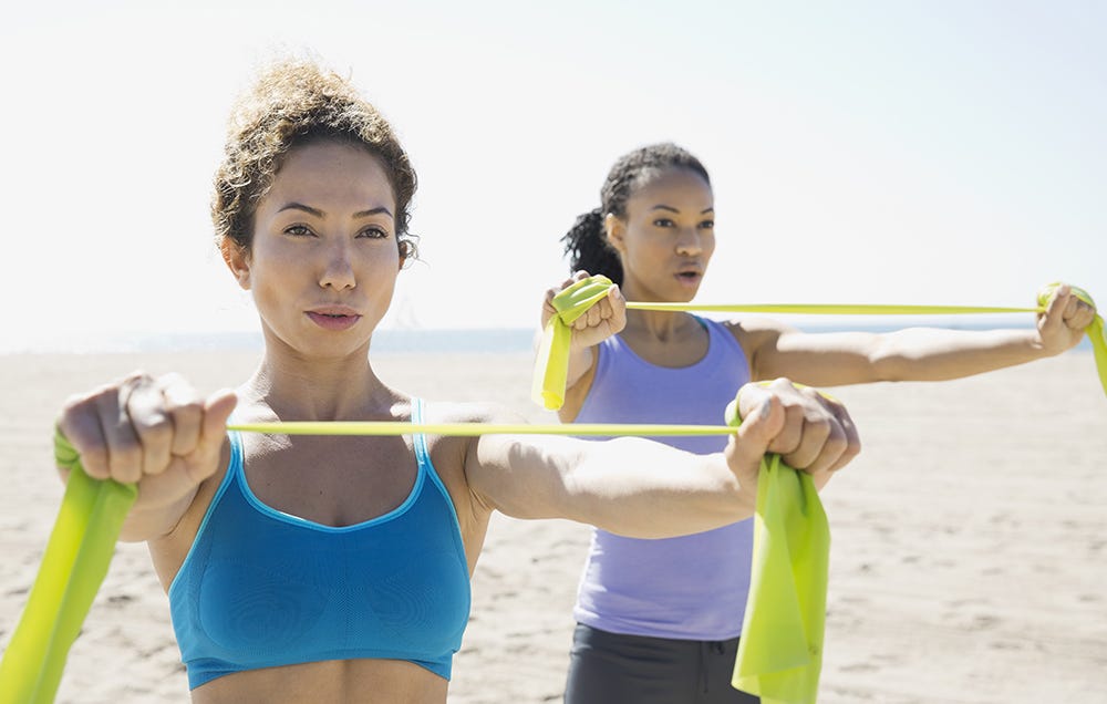 flabby arm band exercises for women｜TikTok Search