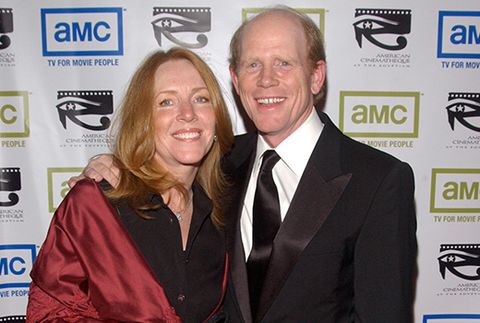 Ron Howard and wife Cheryl Alley