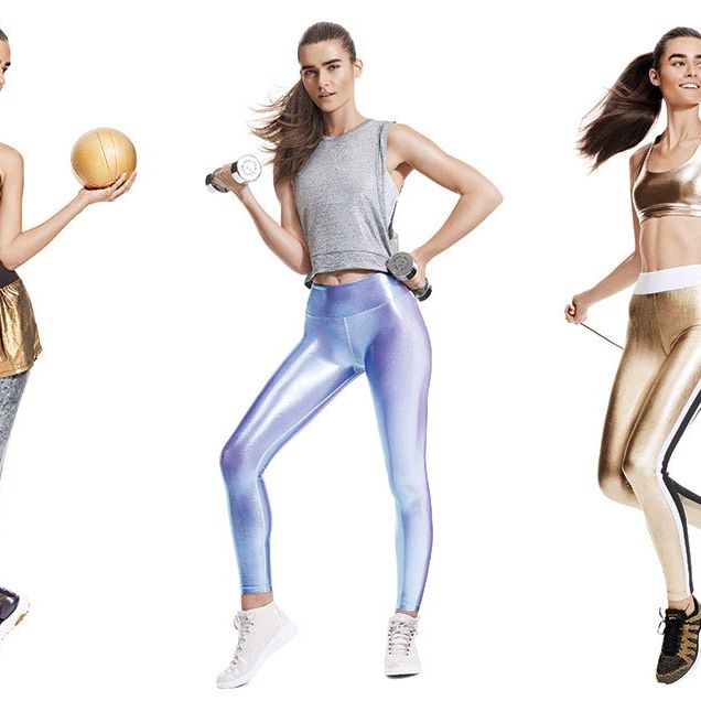 Shimmer in Style with Marvel Metallic Legging