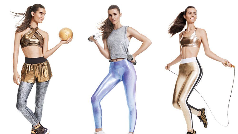 Sparkly Workout Outfits
