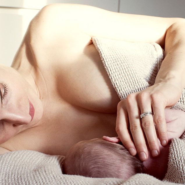 Breastfeeding during sex