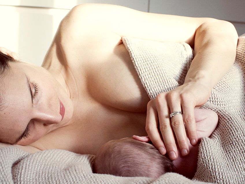 Wide Hips Lactating Nude - Breastfeeding Sex | Women's Health