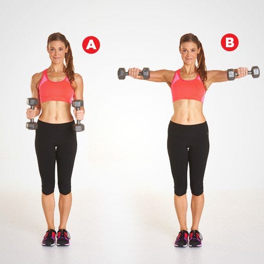 Multitask Your Way to a Fit Bod by Doing These 3 Dumbbell Moves on the ...