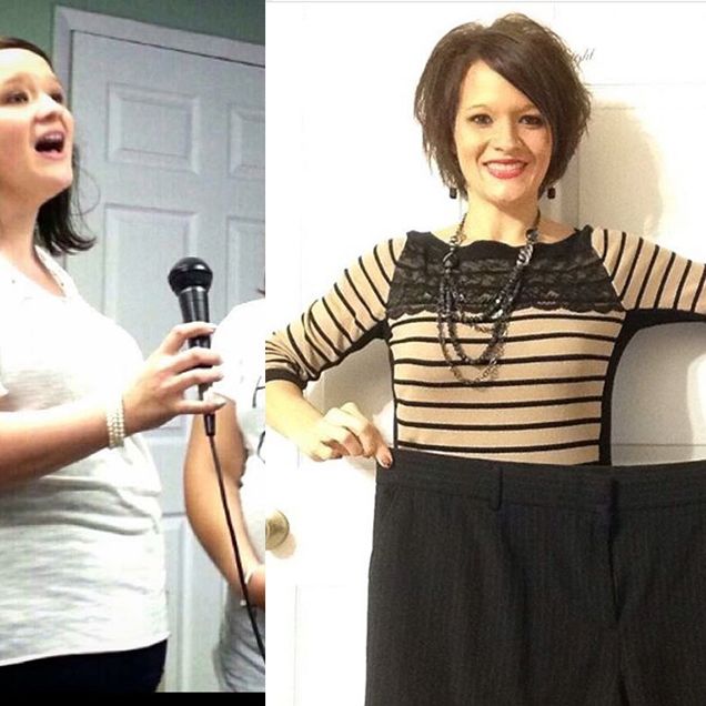 Amber Anderson before and after weight loss