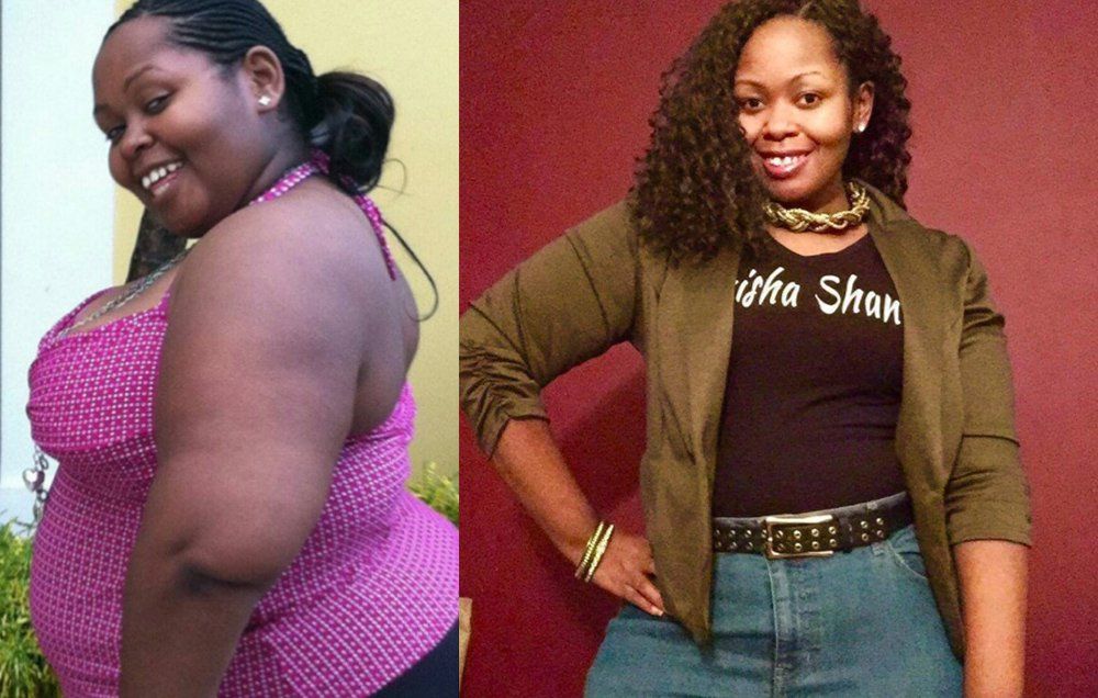 Tanisha Shanee before and after weight loss