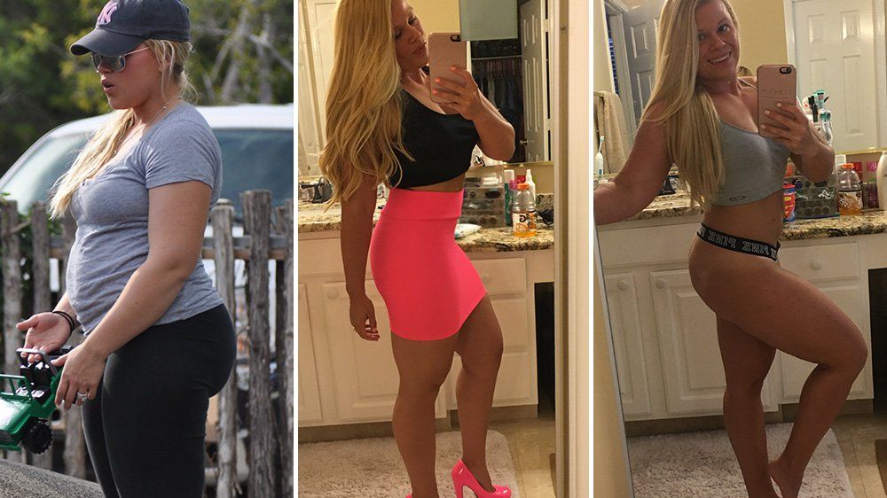 She lost more than 70 pounds by setting tiny goals