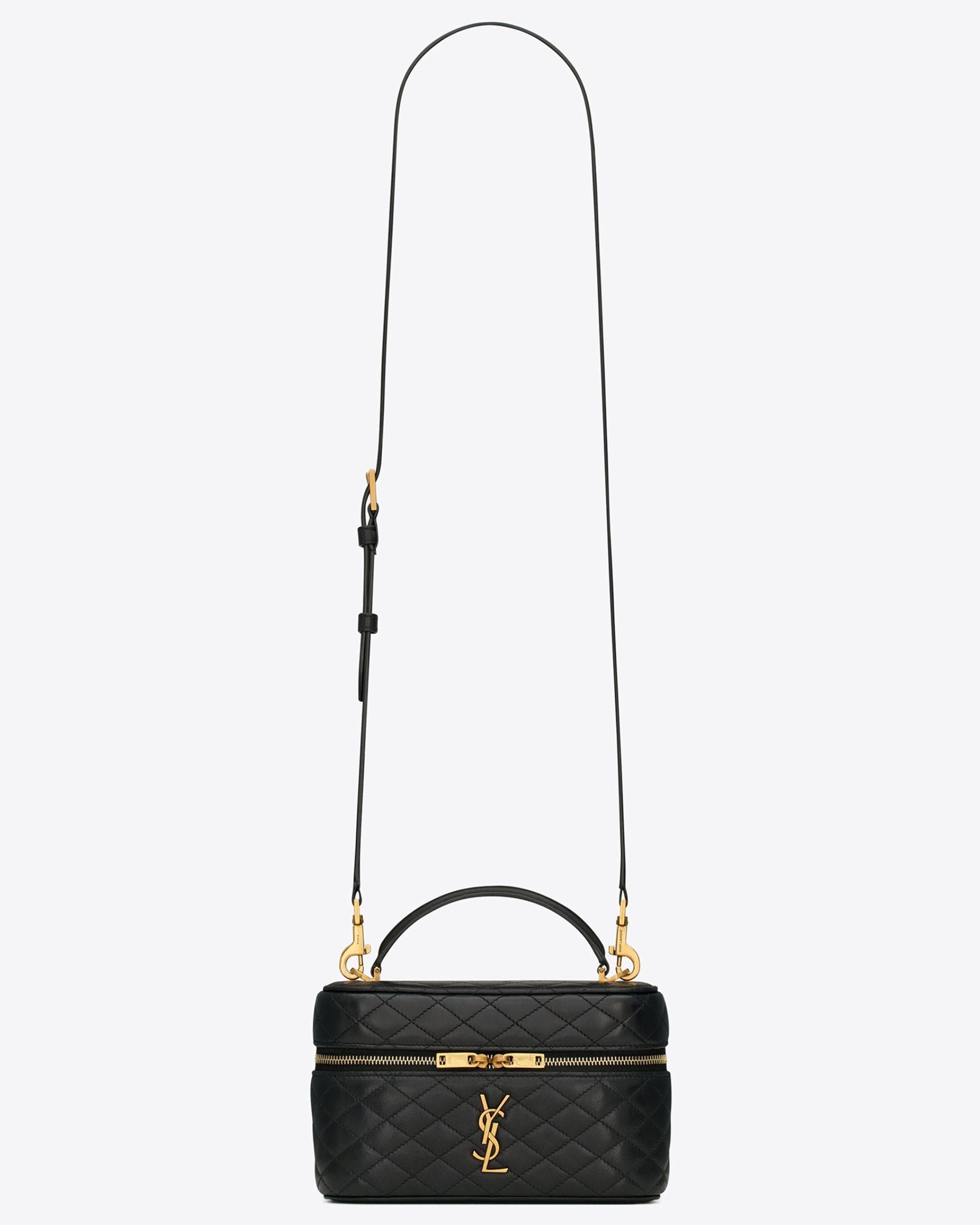 【SAINT LAURENT】ギャビー ラムスキン マイクロバニティバッグ ギャビー マイクロバニティバッグ（ラムスキン） | Saint
