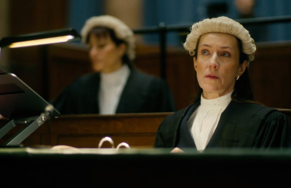 pictured: defence barrister, ms ward