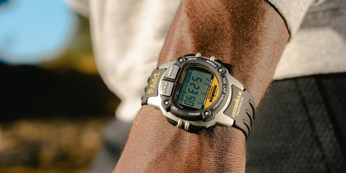 Huckberry and Timex's Resurrected, Limited-Edition '90s Retro Sports Watch Is Back in Stock