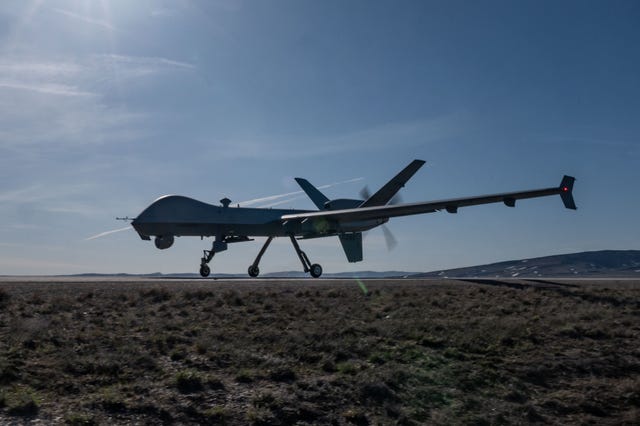 Air Force transition from the MQ-1 Predator to the MQ-9 Reaper is