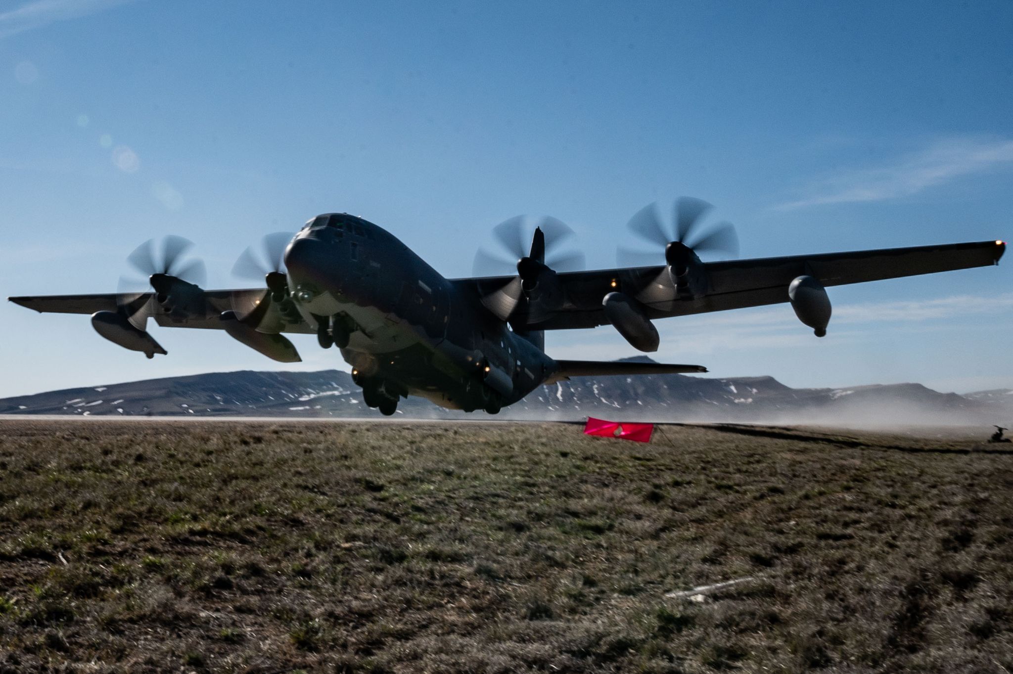 an mc 130j commando ii takes off of highway 287 during exercise agile chariot, april 30, 2023, honing capabilities linked to agile combat employment instead of relying on large, fixed bases and infrastructure, ace uses smaller, more dispersed locations and teams to rapidly move and support aircraft, pilots, and other personnel to wherever they are needed there are millions of miles of public roads in the united states, including federal, state, and local roads – with agile combat employment, including forward arming and refueling point farp and integrated combat turnarounds ict, it can become millions of miles of public runways, when necessary us air force photo by tech sgt carly kavish
