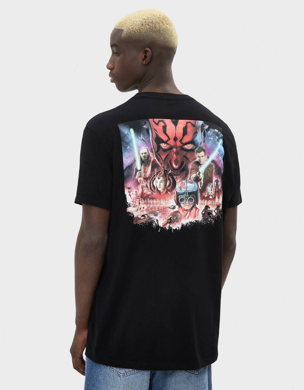 Bershka star shop wars t shirt