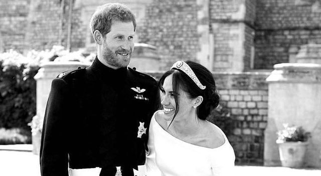 Prince Harry Meghan Markle unseen wedding photograph