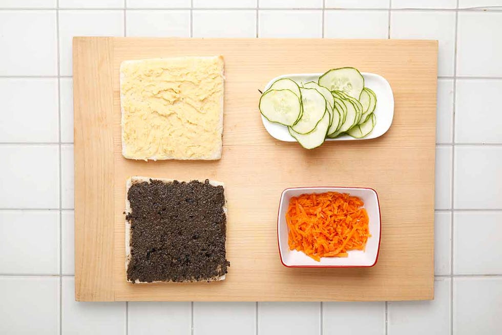 Paso 3 de humus y tapenade