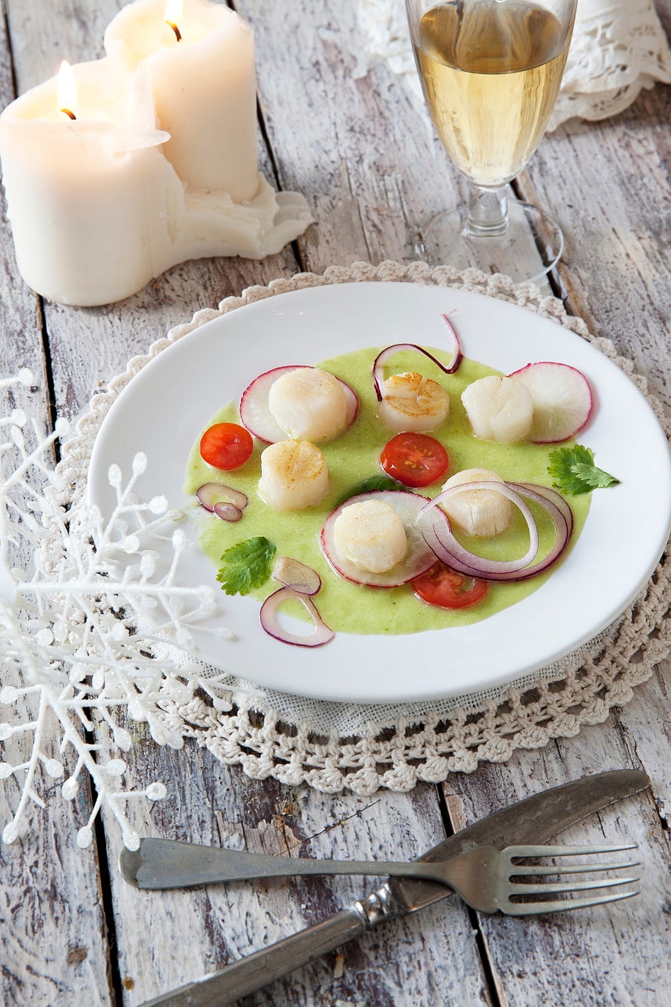 zamburiñas con jalapeños