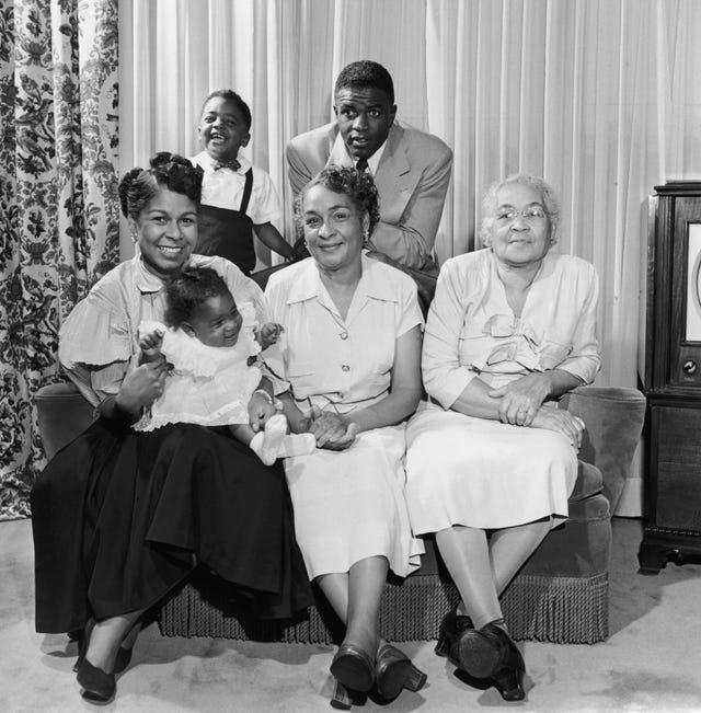 Jackie Robinson Family Album: 9 Photos of the Baseball Player With His ...