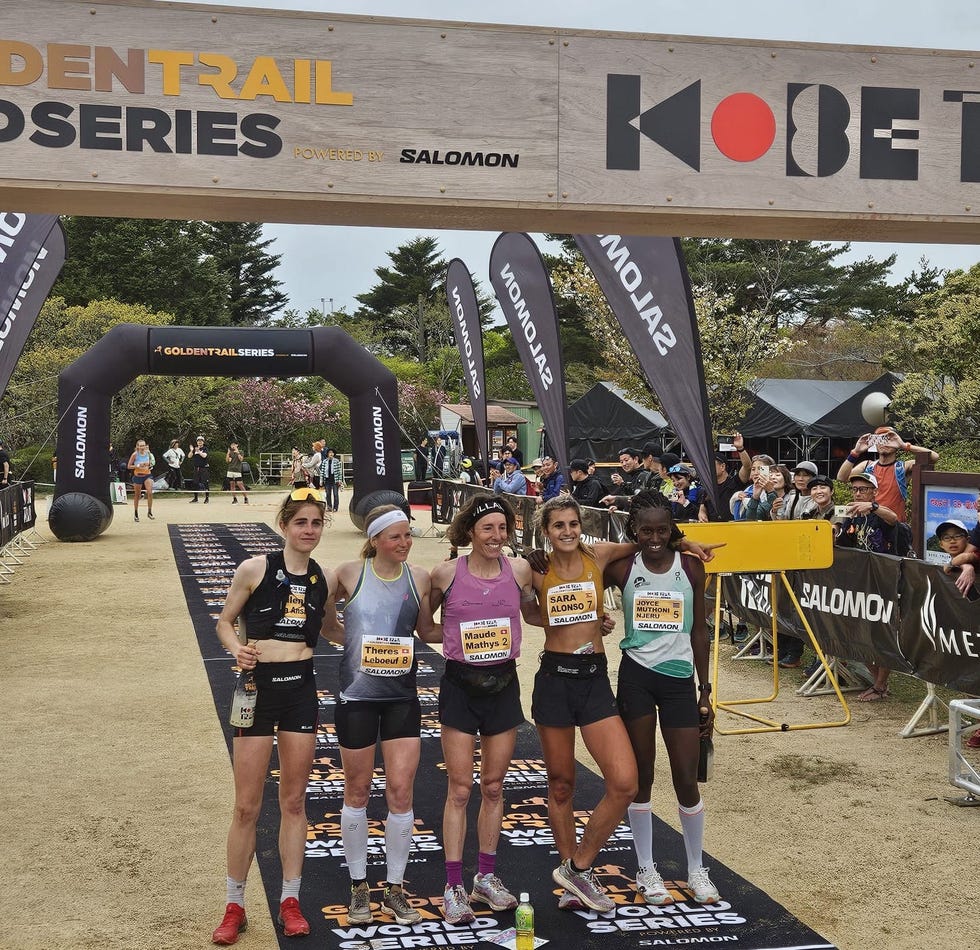 patrick kipngeno e maute mathys vincono il kobe trail della golden trail series