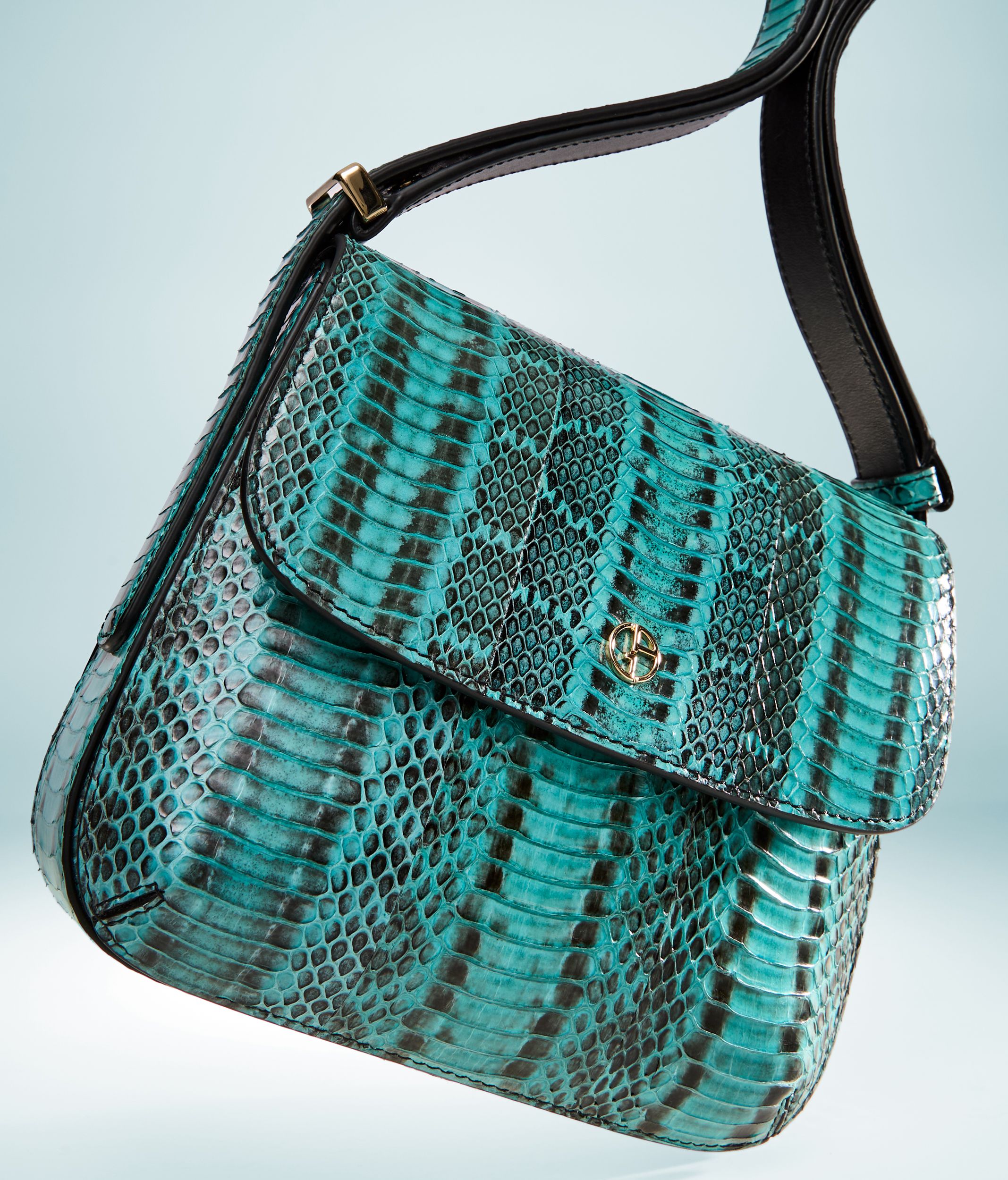 ハンドバッグ GIORGIO ARMANI SATIN HANDBAG WITH RHINESTONES Giorgio Armani Small Satin Clutch Bag With Rhinestone Piping