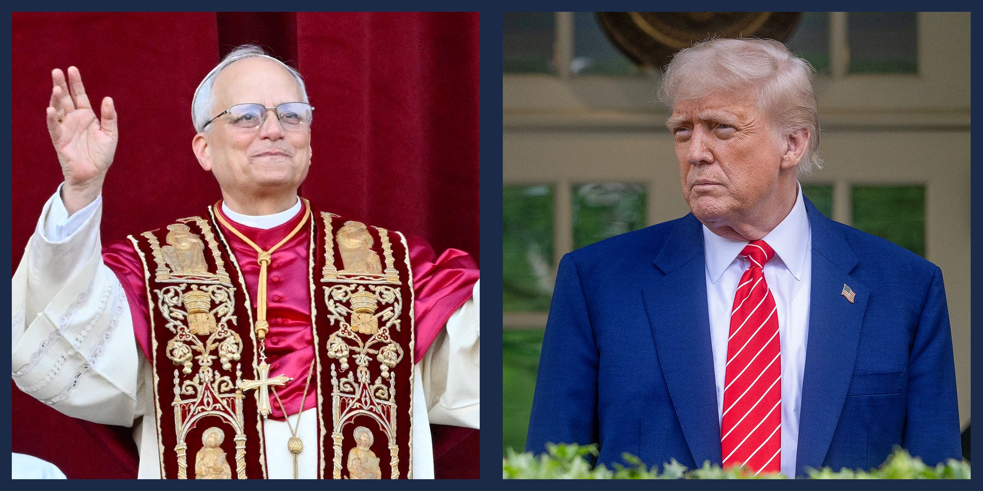 President Donald Trump Reacts to the Election of American Pope Leo XIV