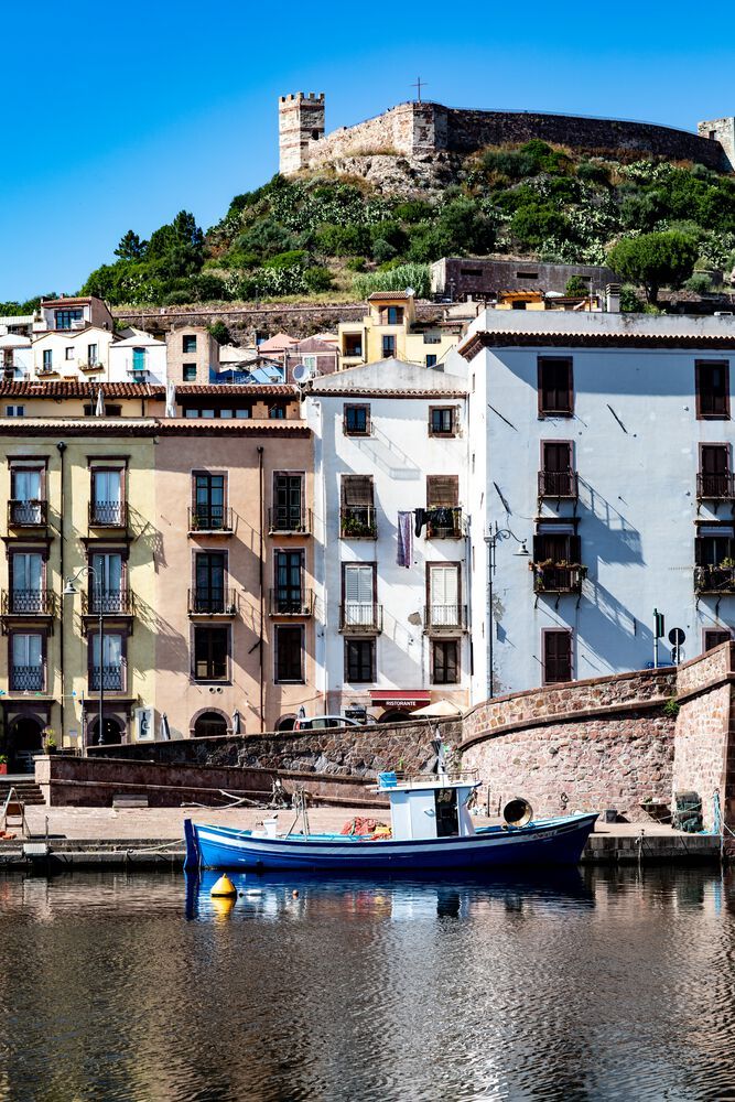 the sardinian town of bosa, photographed by don﻿