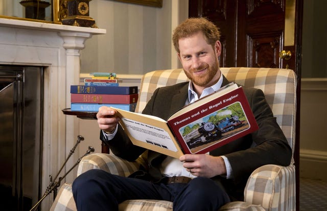 prince harry thomas the tank engine