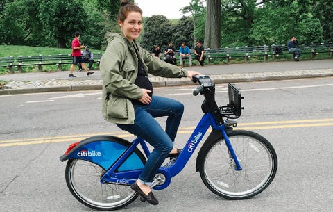 pregnant citi bike