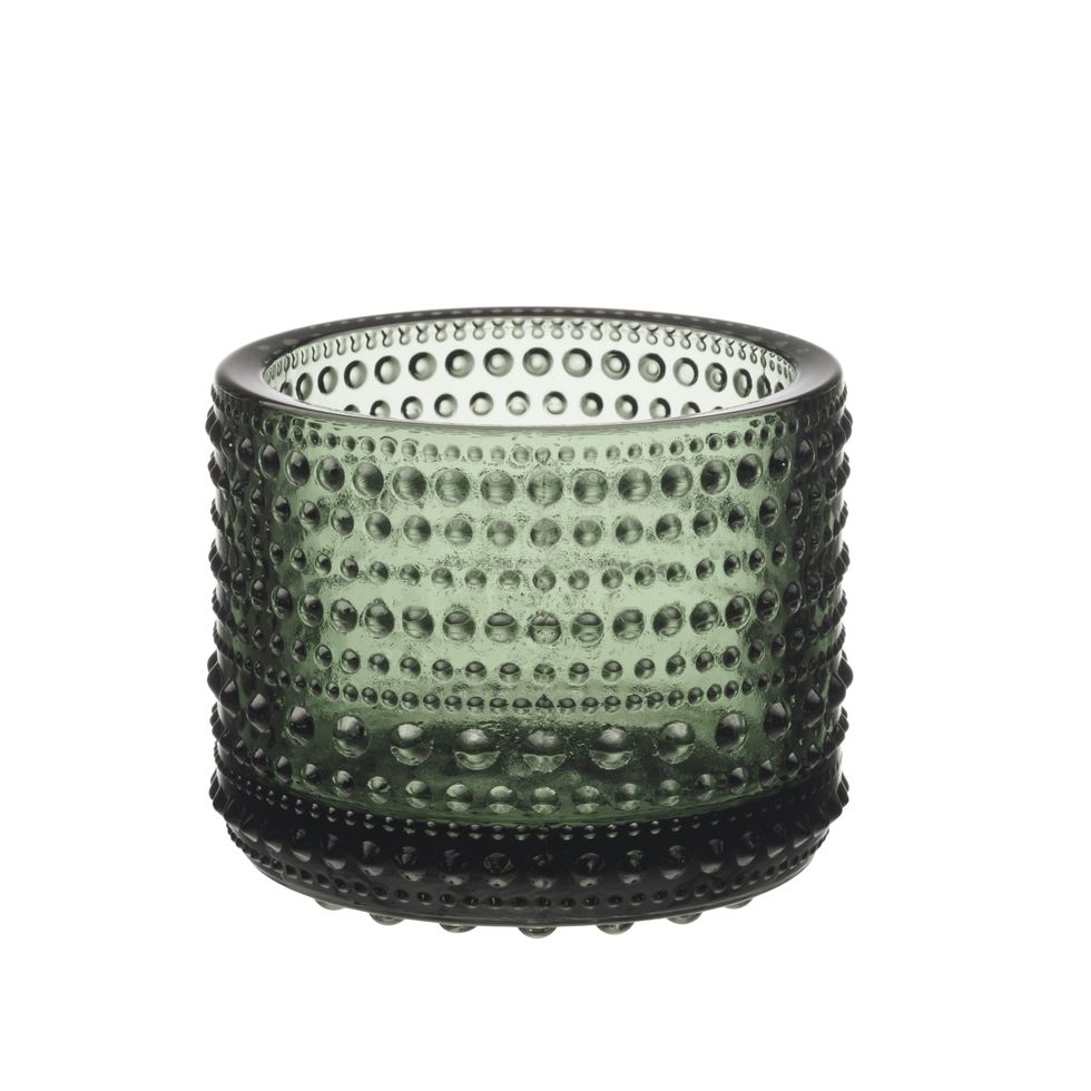 a green and black cylindrical object
