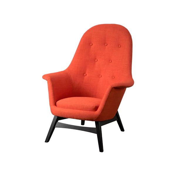 Chair, Furniture, Orange, Red, Plastic, Comfort, 