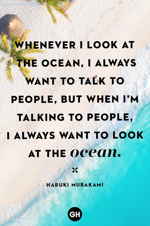 beach quote by haruki murakami