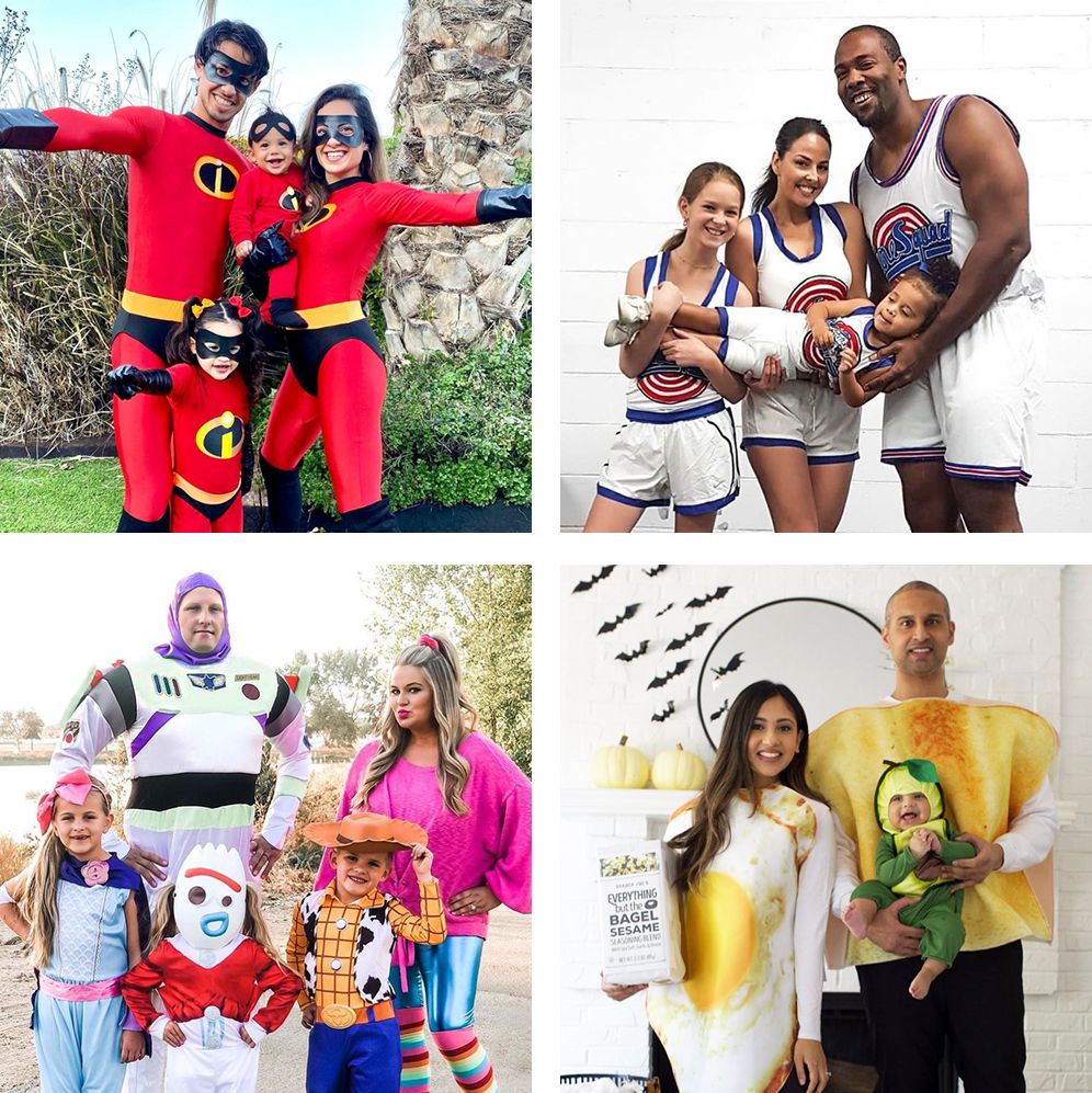 family costumes with baby girl