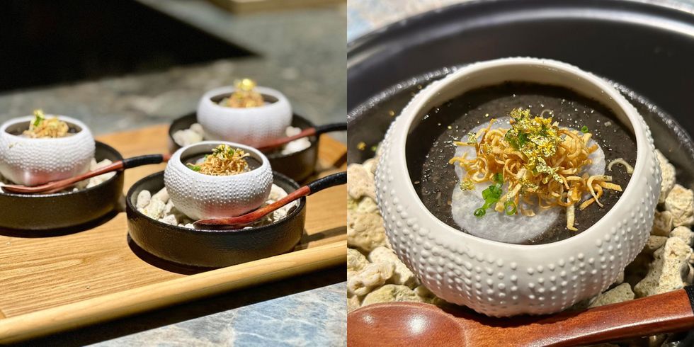 星hoshi table攜手唐寧茶開發創意無菜單料理！「紅茶和牛高湯、和羊佐白花椰菜蜂蜜醬」饕客必嘗鮮