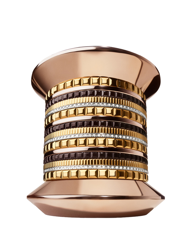 boucheron 由12件珠寶組構成的quatre classique系列金質線軸式手環