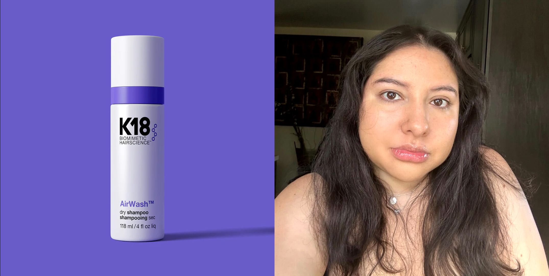 K18 AirWash Dry Shampoo Review, Tested By Cosmo Editors in 2024