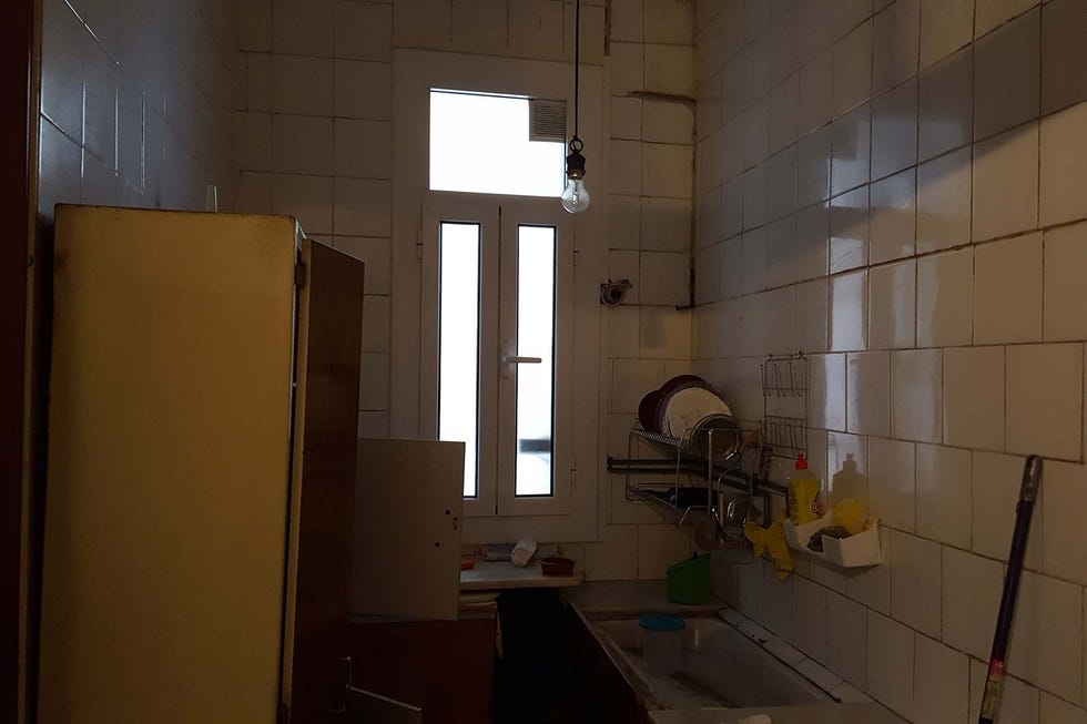 Piso reformado en Barcelona: Cocina antes